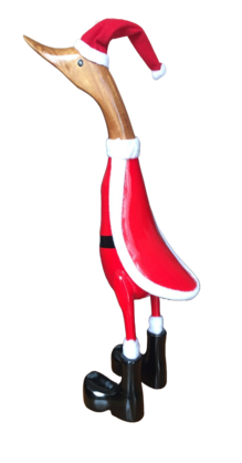 CHRISTMAS DUCK SANTA LARGE