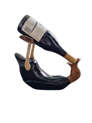 WOODEN DRINKING DUCK BLACK
