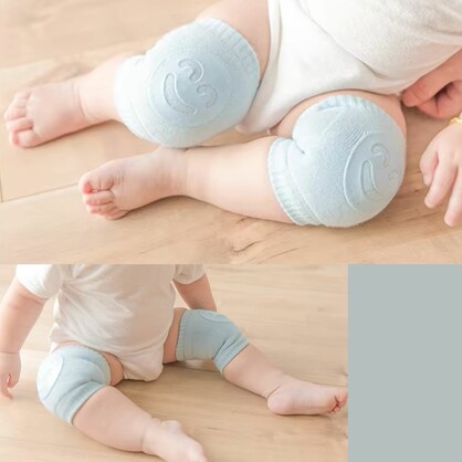 Baby Crawler Knee Socks with Anti-Slip Knee Pads - 6-18 month old babies - Comfortable and Stretchy Located in Melbourne