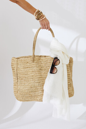Marseille Linen Scarf - White