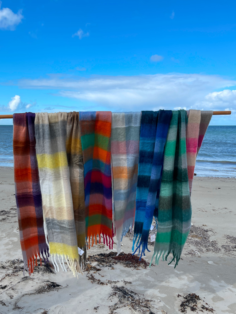 Fluffy Oversized Scarf - Alaska - Cloud