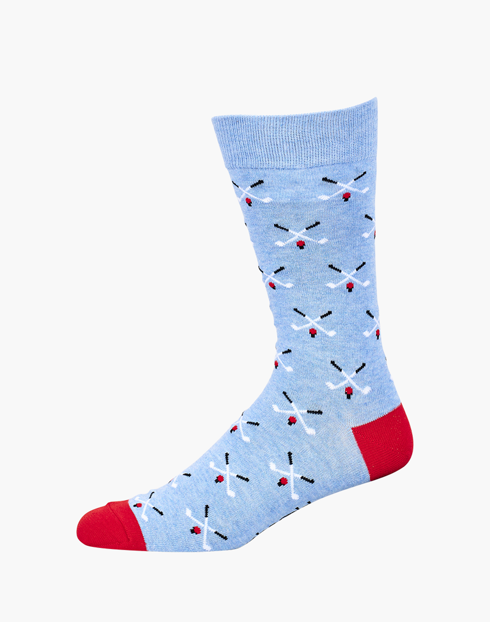 BB MENS GOLF CLUBS BAMBOO SOCKS - DENIM / R7-11
