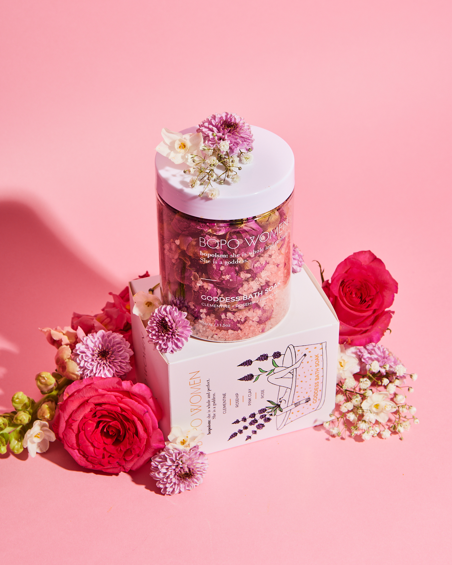 Bopo Women Bath Soak 370g - Goddess