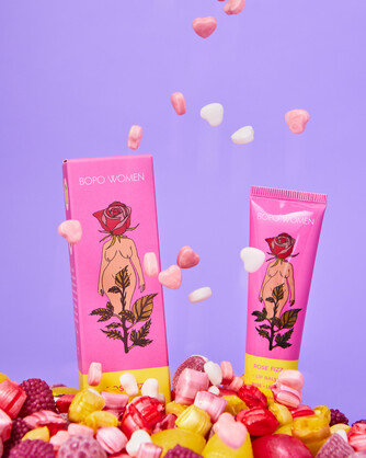 Bopo Women Lip Balm 15g - Rose Fizz