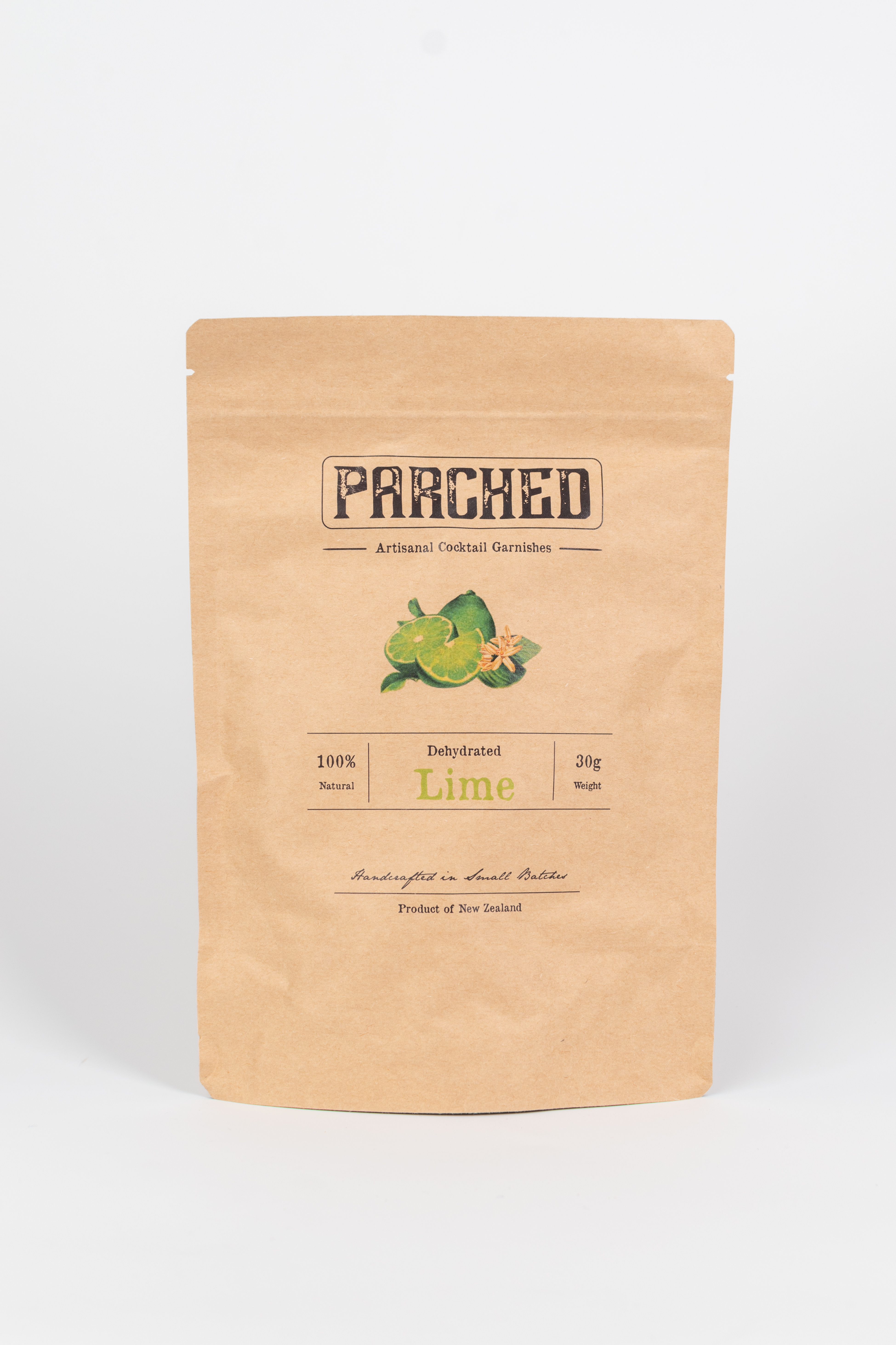 Parched Dehydrated Lime - Small Pouch 30g