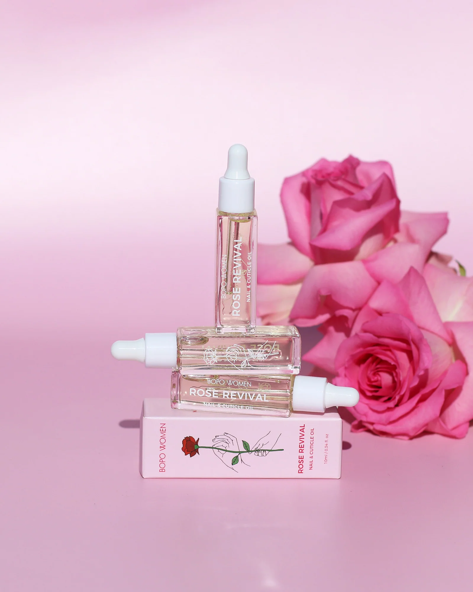 Bopo Women Rose Revival Nail & Cuticle Oil