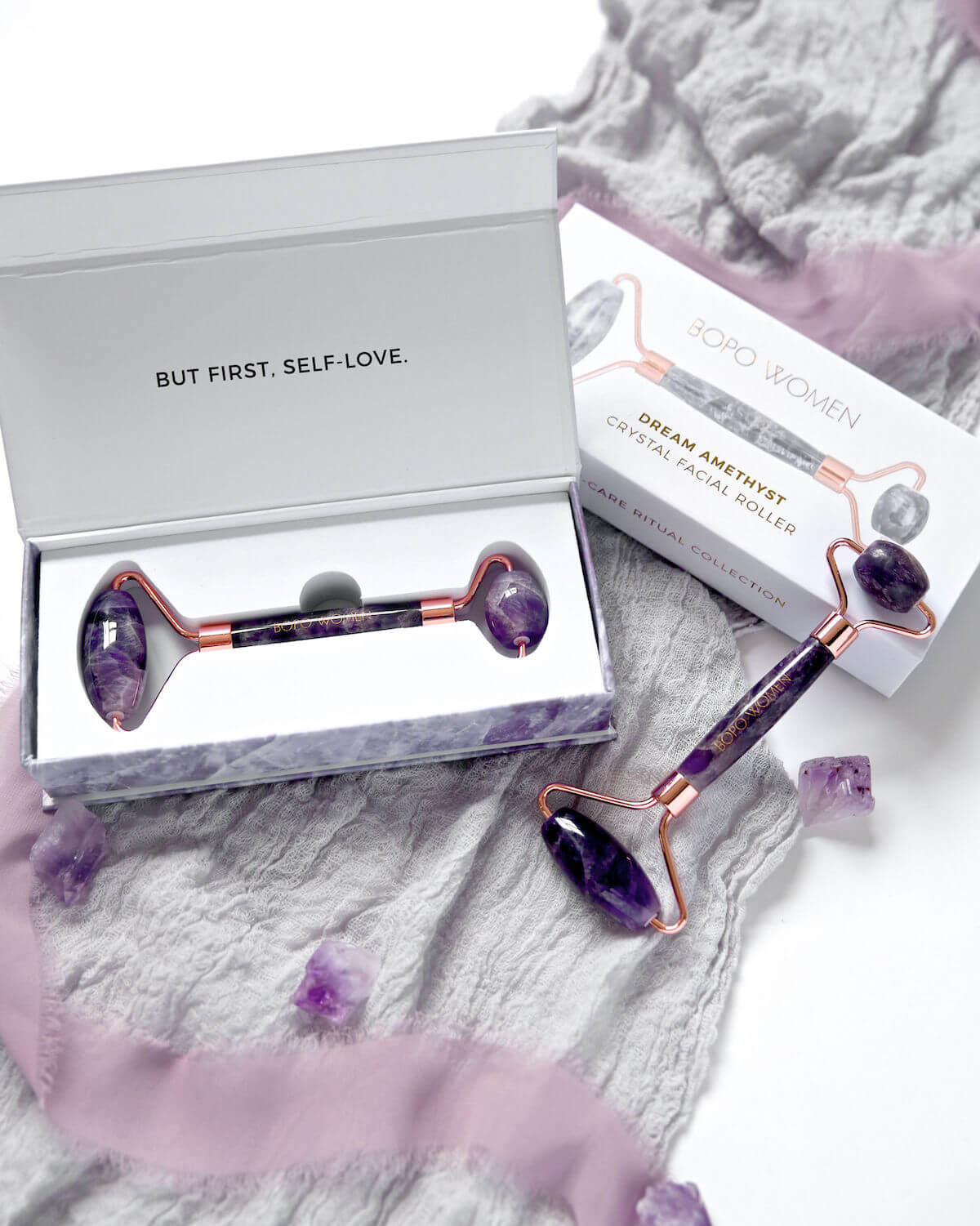 Bopo Women Facial Roller - Amethyst
