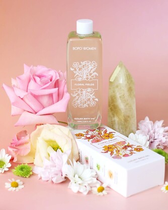 Bopo Women Floral Fields Luxury Bath Oil