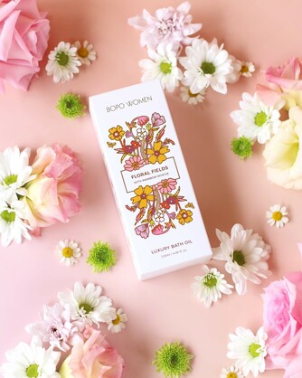 Bopo Women Floral Fields Luxury Bath Oil
