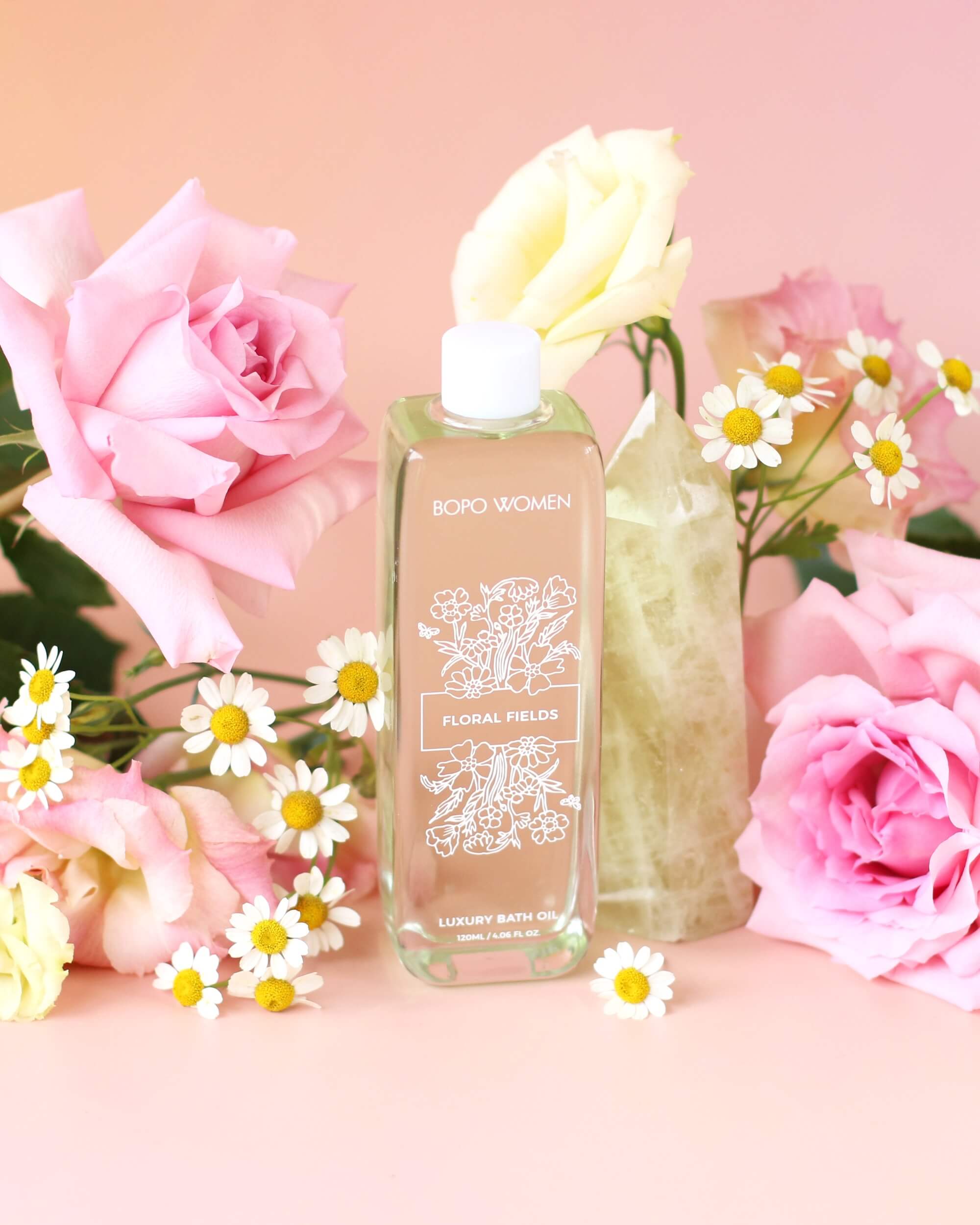 Bopo Women Floral Fields Luxury Bath Oil