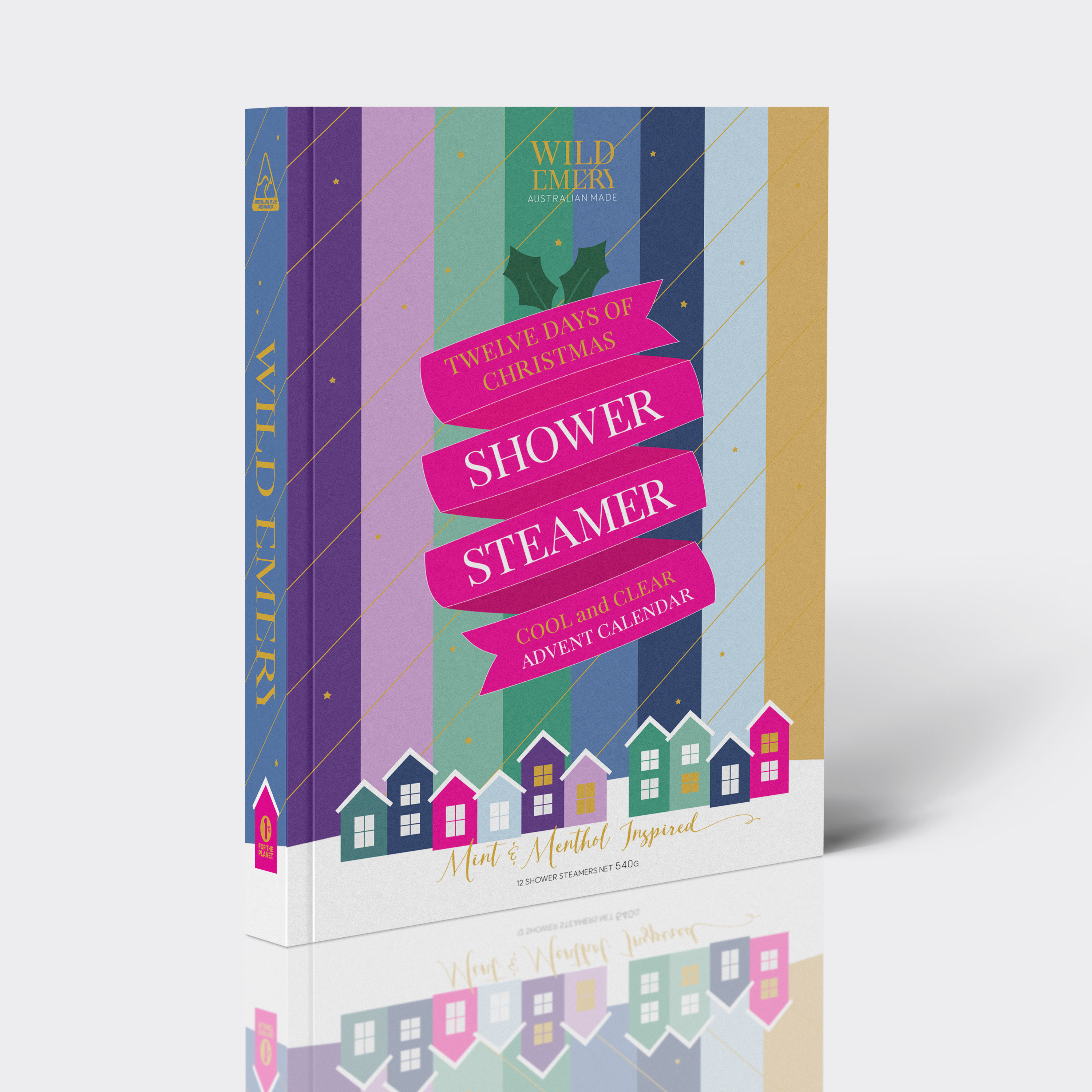 WE 12 Day Shower Steamer Advent - Cool + Clear