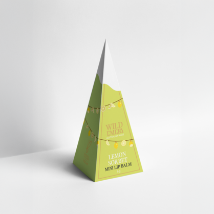 WE Lemon Sorbet Mini Lip Balm Ornament