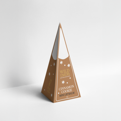 WE Cinnamon Cookie Mini Lip Balm Ornament