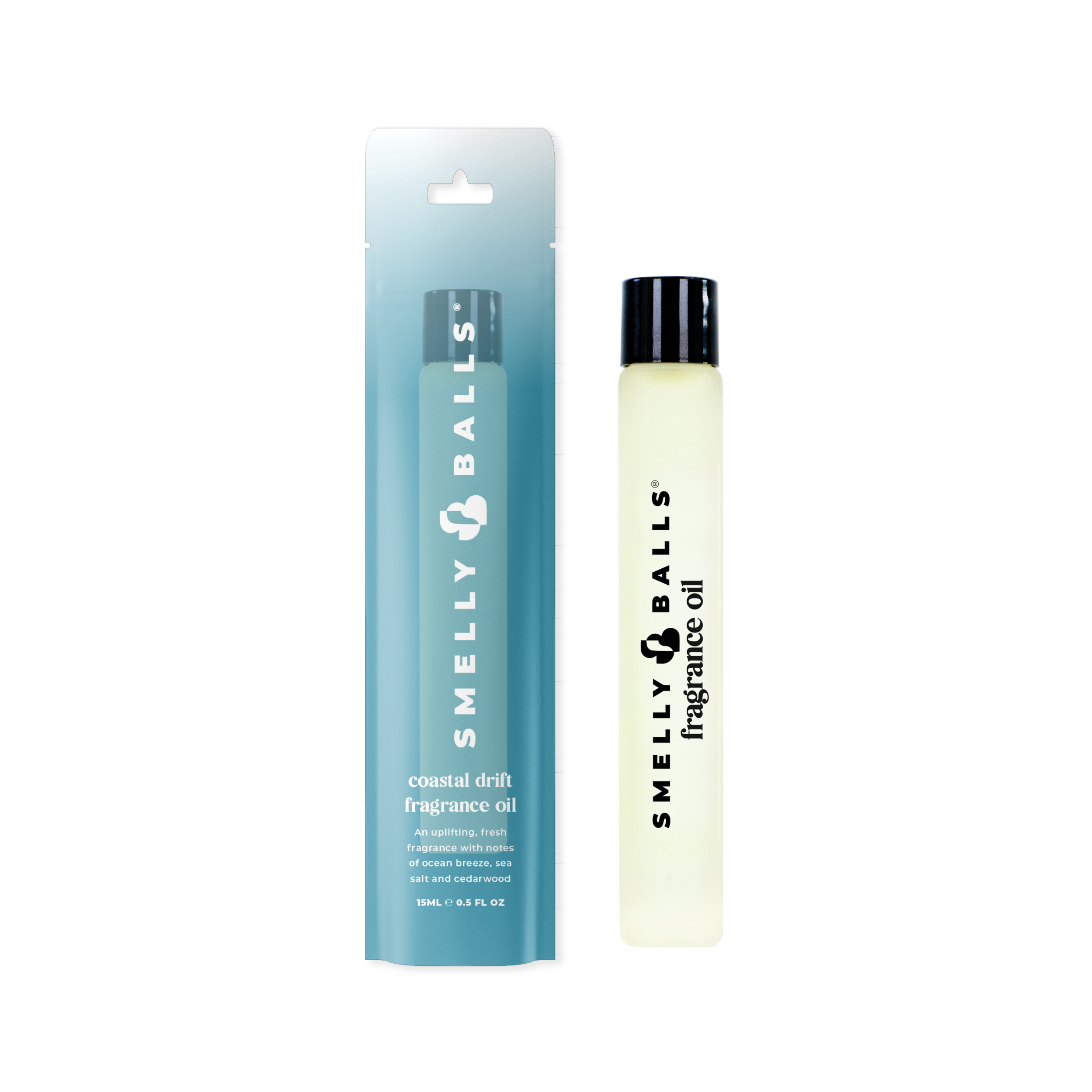 Auto Smelly Balls Refill Oil Coastal Drift 15ml - Pouch