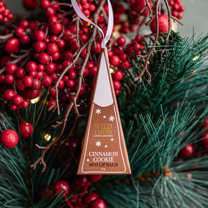 WE Cinnamon Cookie Mini Lip Balm Ornament