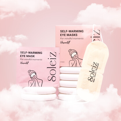 Soleiz - Unscented Self-Warming Eye Mask (5 Pack)