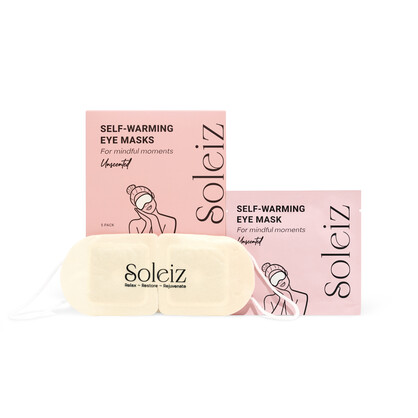 Soleiz - Unscented Self-Warming Eye Mask (5 Pack)