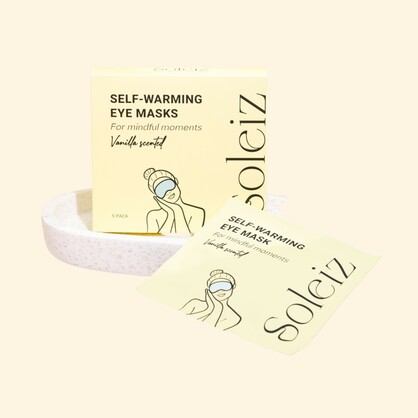Soleiz - Vanilla Scented Self-Warming Eye Mask (5 Pack)