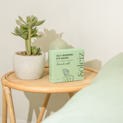 Soleiz - Chamomile Scented Self-Warming Eye Mask (5 Pack)