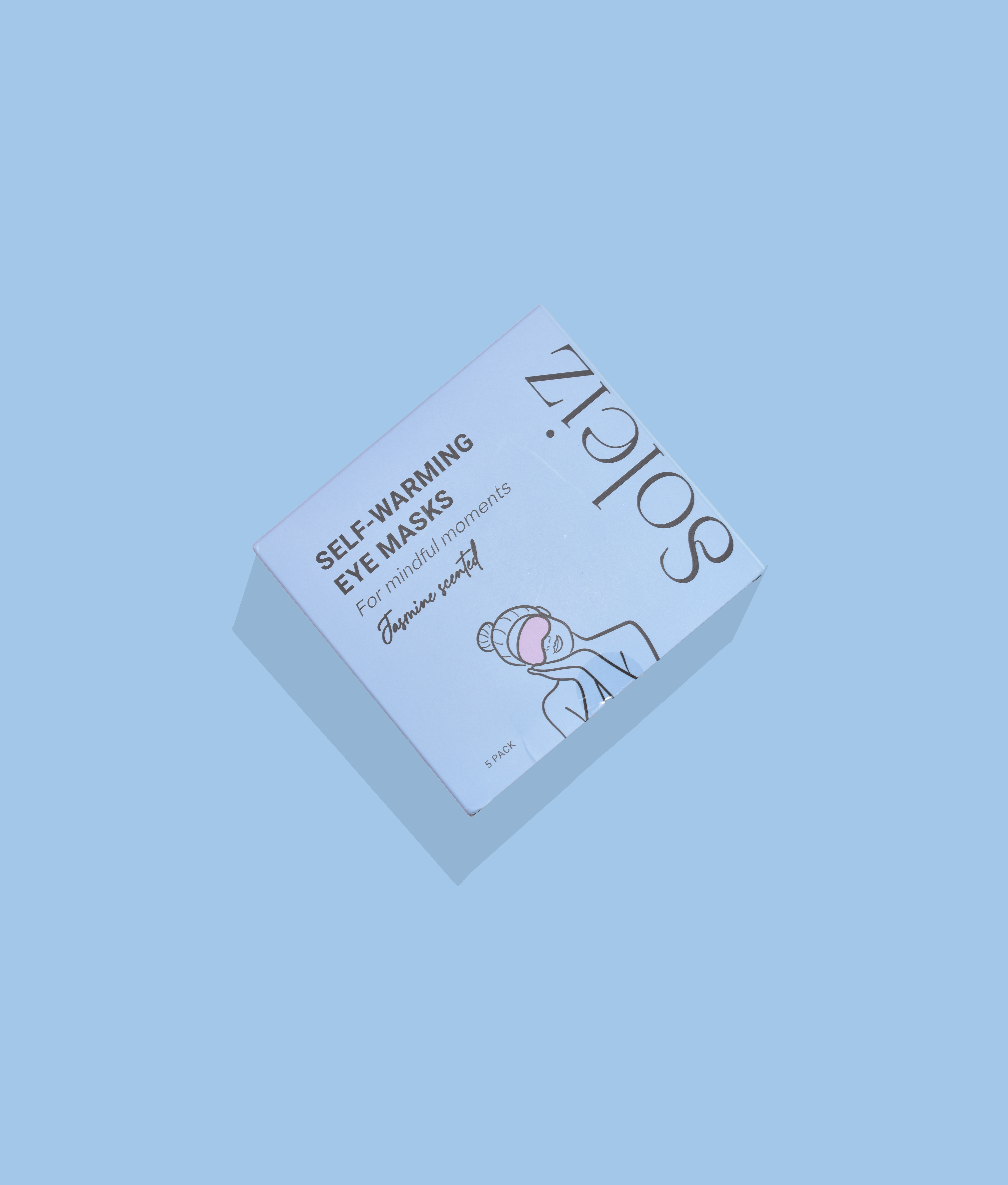 Soleiz - Jasmine Scented Self-Warming Eye Mask (5 Pack)