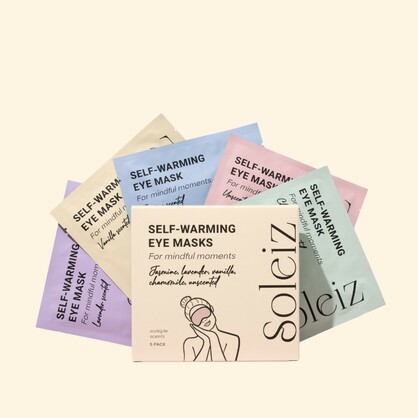 Soliez - Self-Warming Eye Masks Mixed Scent (Box of 5)