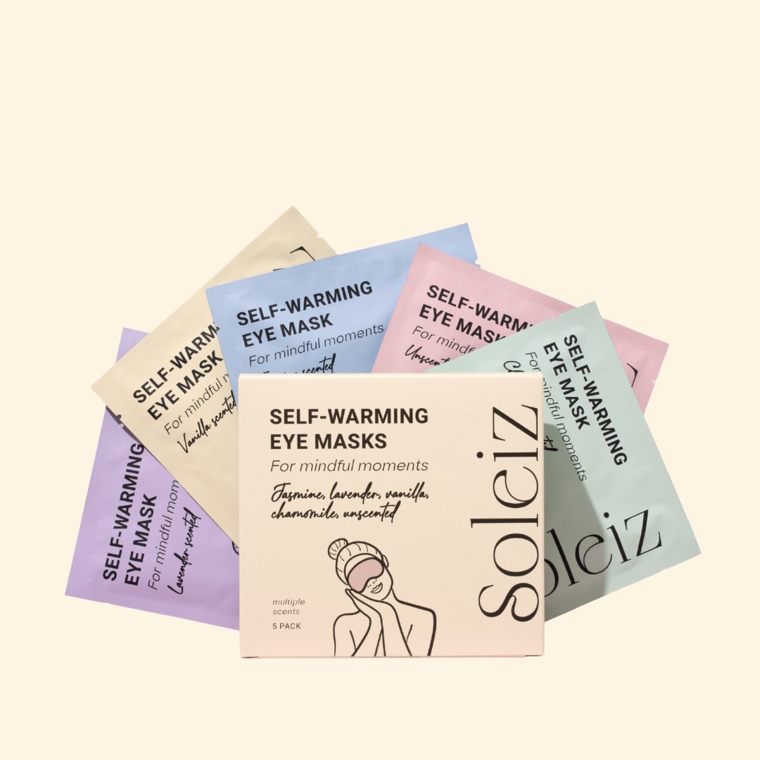 Soliez - Self-Warming Eye Masks Mixed Scent (Box of 5)