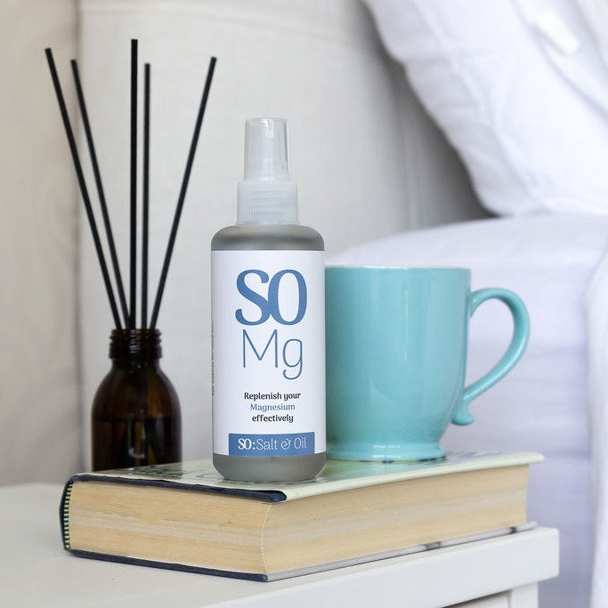 SO Mg Magnesium Oil Spray Glass Bottle 150g