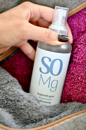 SO Mg Magnesium Oil Spray Glass Bottle 150g