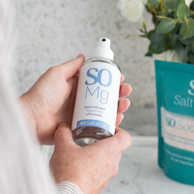 SO Mg Magnesium Oil Spray Glass Bottle 150g