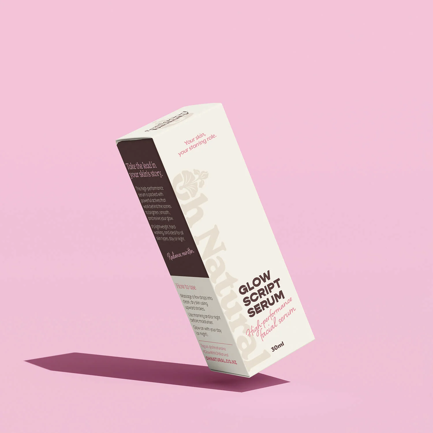 Oh Natural Glow Script Serum 30ml