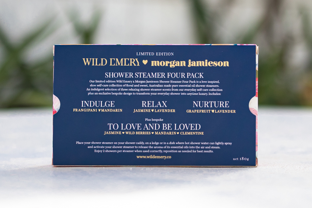 WE ARTIST COLLECTION - To Love and be Loved Shower Steamer Four Pack