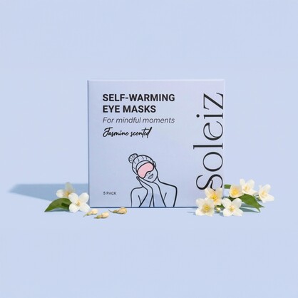 Soleiz - Jasmine Scented Self-Warming Eye Mask (5 Pack)