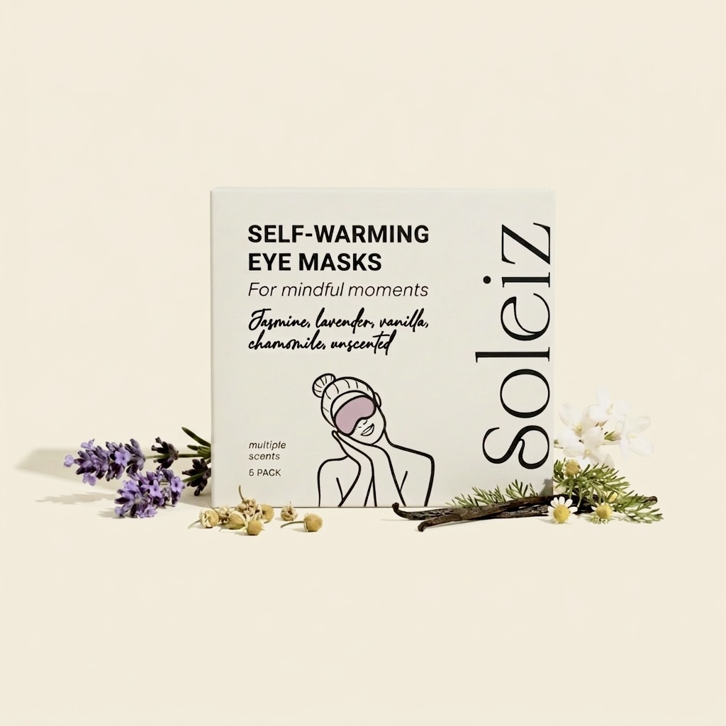 Soleiz - Mixed Scent Self-Warming Eye Masks (Box of 5)