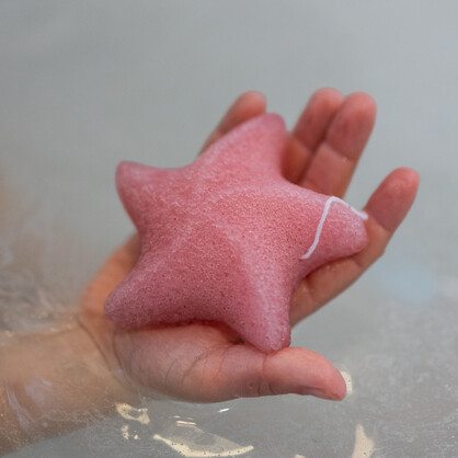 WE New Kids Collection - Pink Sea Star Sponge