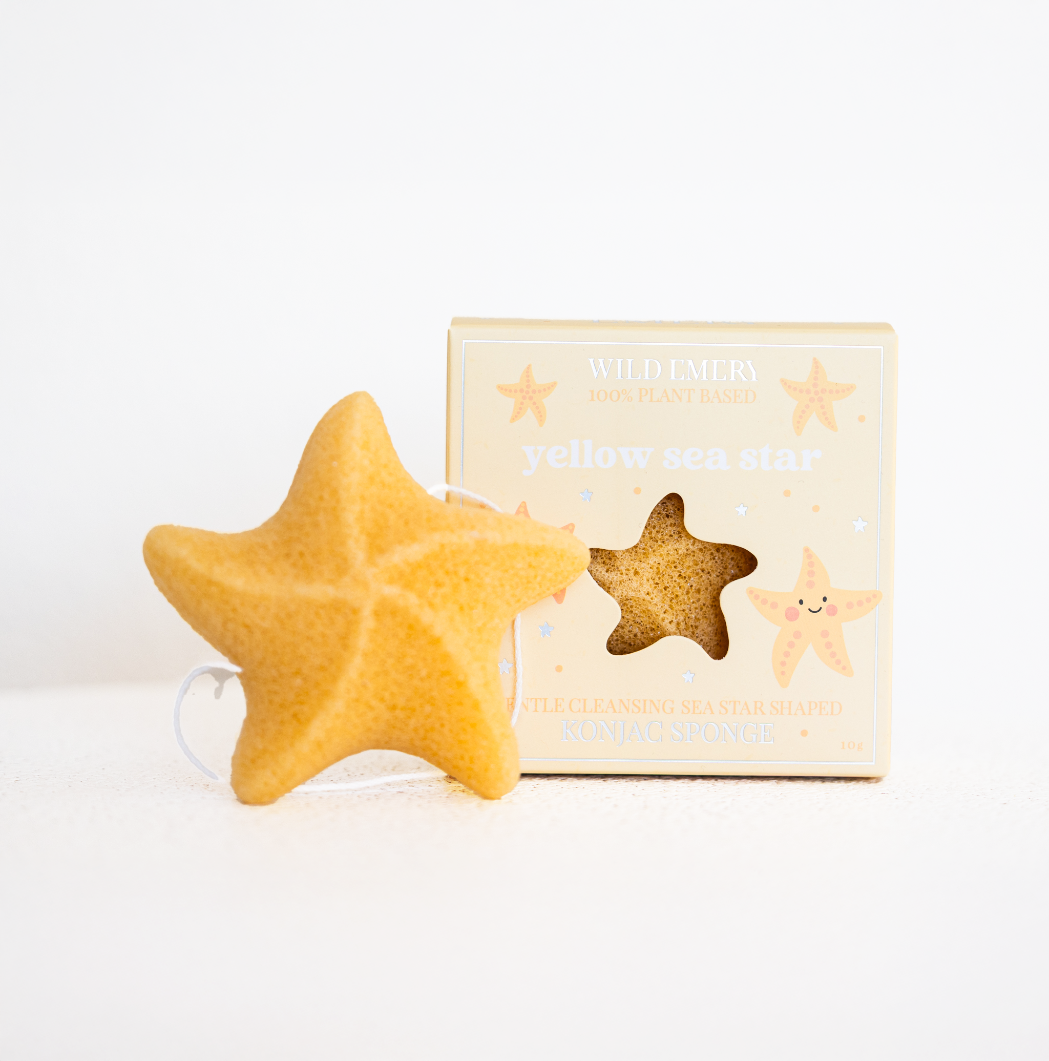 WE New Kids Collection - Yellow Sea Star Sponge