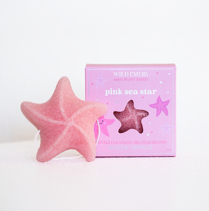 WE New Kids Collection - Pink Sea Star Sponge