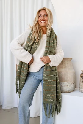 Scarf Soft Luxe - Khaki