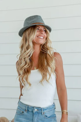 Urban Fedora - Grey Marle