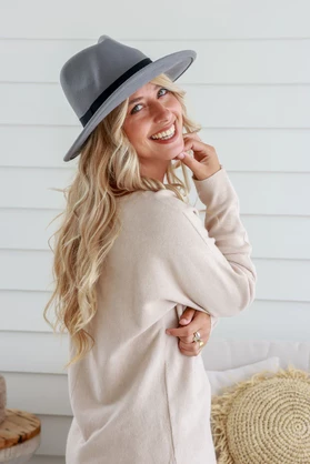 Muse Fedora - Grey