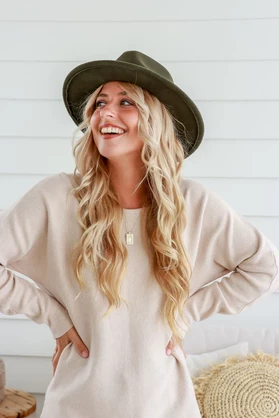 Muse Fedora - Khaki