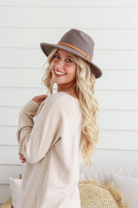 Wanderer Fedora - Mushroom