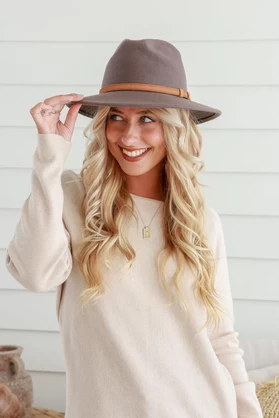 Wanderer Fedora - Mushroom
