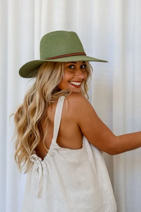 Sienna Hat - Khaki