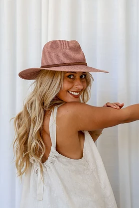 Sienna Hat - Rosewood
