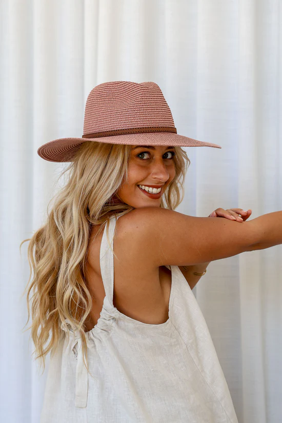 Sienna Hat - Rosewood