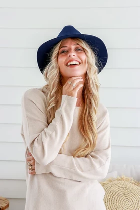 Journey Fedora - Navy