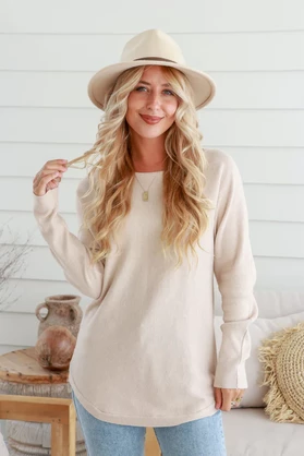 Raindrop Fedora - Oatmeal