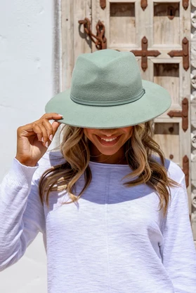 Shadow Fedora - Mint