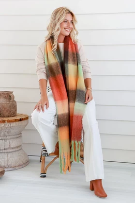 Comfort Scarf - Terracotta