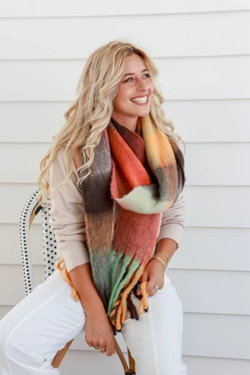 Comfort Scarf - Terracotta